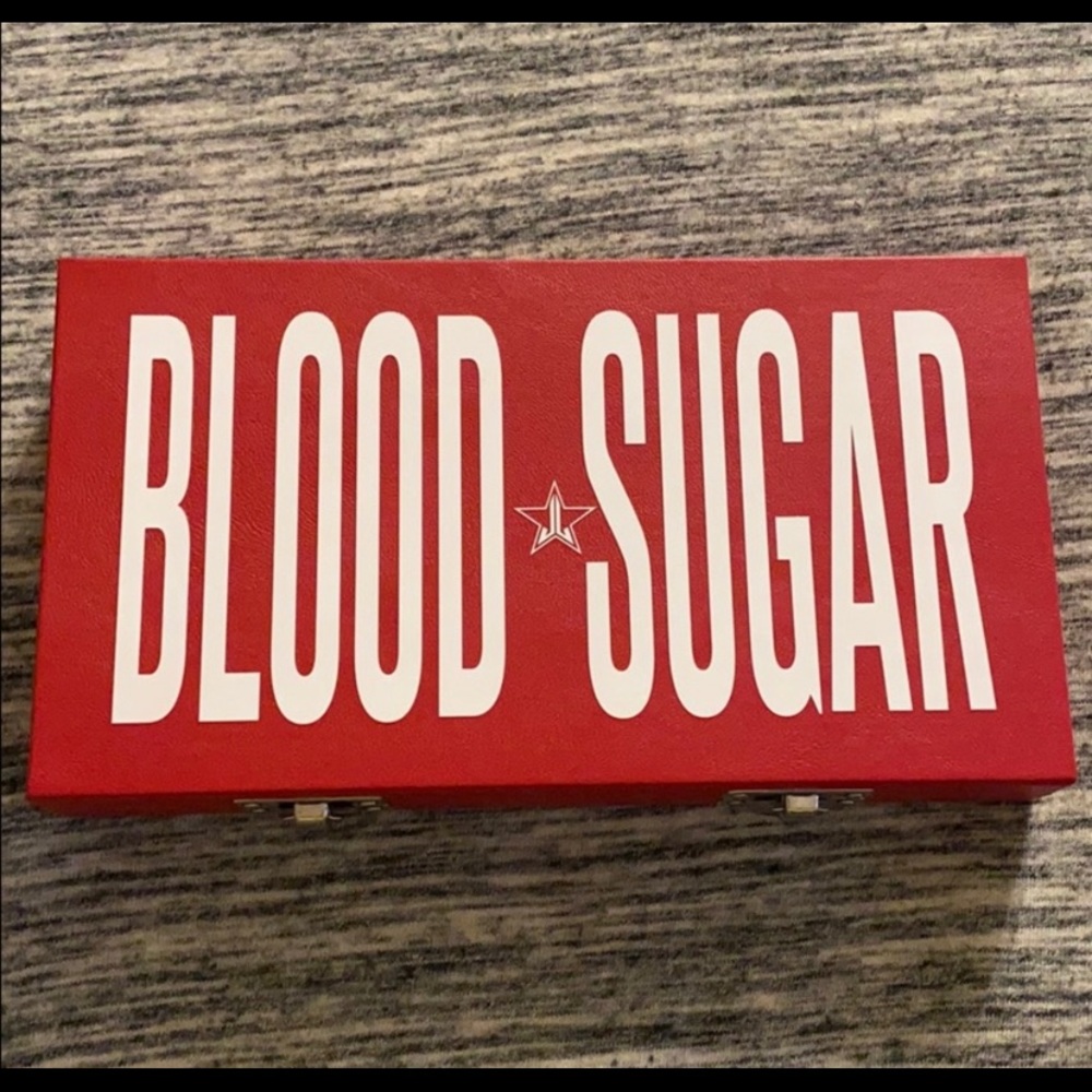 jeffree star cosmetics blood sugar palette